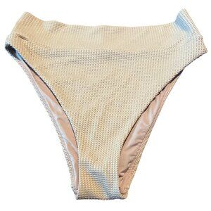 Aerie High Cut Cheeky Bikini Bottom M NWOT